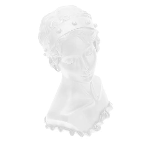 Beaupretty Jewelry Display Stand Mannequin Bust for Earrings and Necklaces Decorative Jewelry Holder with Artistic Design for Home Retail Shops and Photography Props