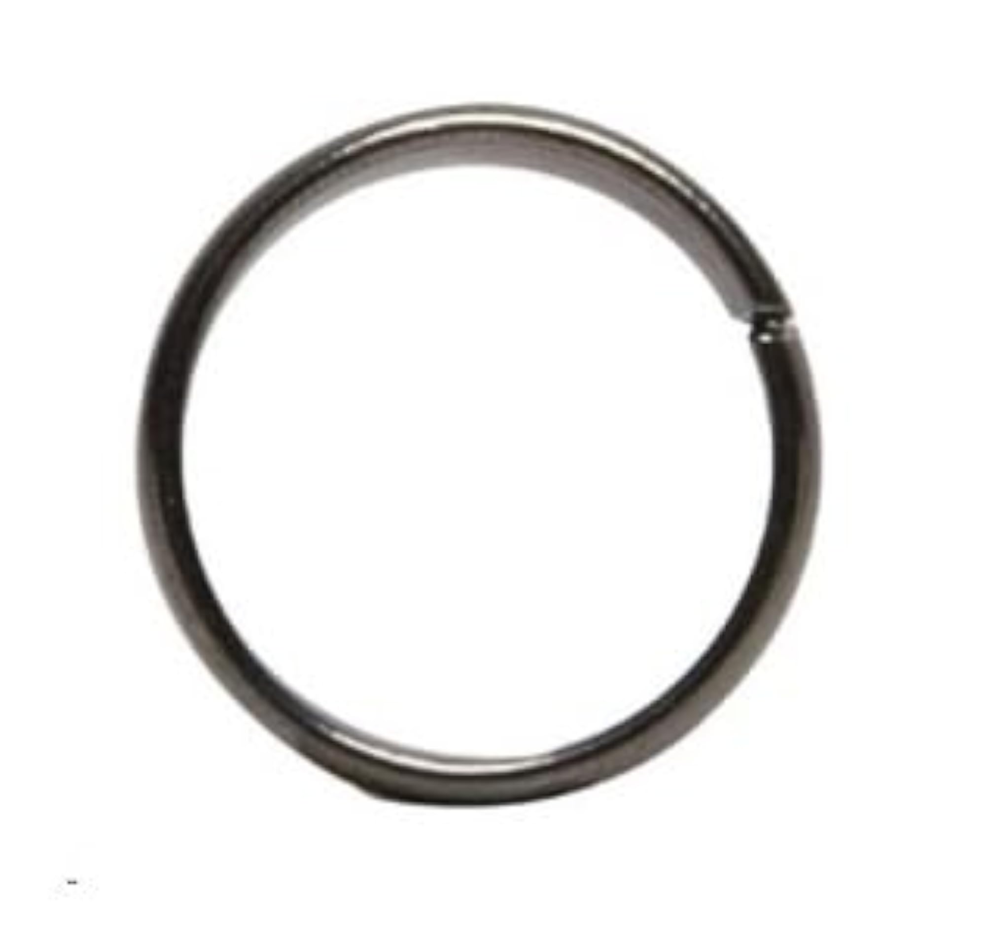 Handcrafted Pure Saturn Iron Shani Ring, Real Black Horse Shoe