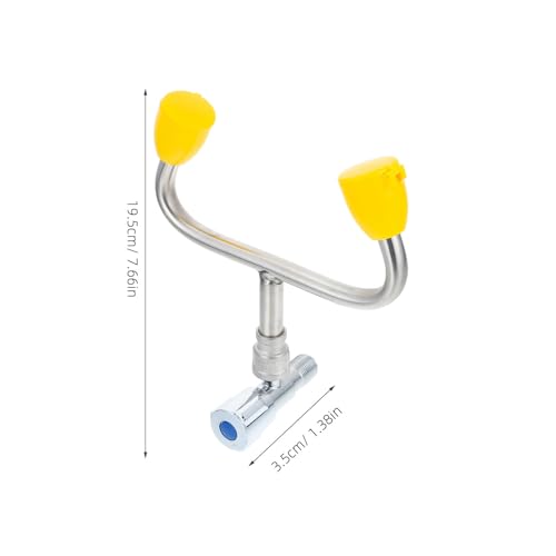 Lavaojos de acero inoxidable 304 para lavabo con flujo continuo industrial 2