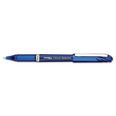 Bolígrafo Pentel EnerGel tinta líquida azul 0.5mm docena