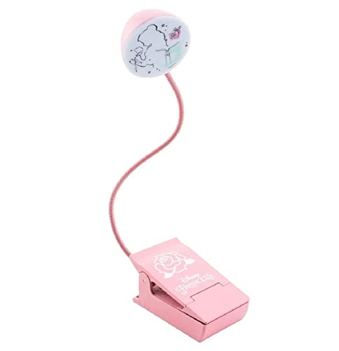 Paladone Lámpara Lectura Disney La Bella y La Bestia - Lámpara Lectura La Bella y la Bestia, Licencia Oficial