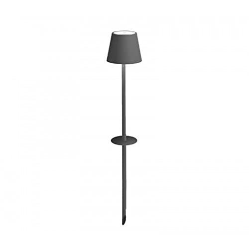 Zafferano Lampes à Porter Poldina Picchetto Stehlampe Dunkelgrau Cover