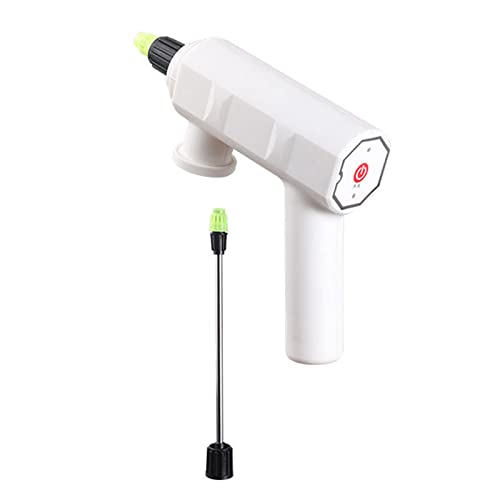 ECVGHD Regadera eléctrica automática para plantas con boquilla ajustable, dispositivo de desinfección recargable por USB, aspersor para interior y exterior, bonsái, jardín, flores, fertilización