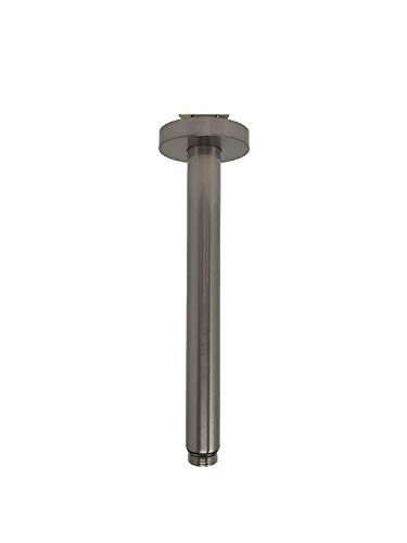 Ceiling Mount Shower Arm and Escutcheon with 1/2-Inch NPT Thread (16", Brushed Nickel) Ceiling Mount Shower Arm and Escutcheon with 1/2-Inch NPT Thread (16", Brushed Nickel)