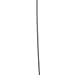Liftall 33277S Cable, Stainless Steel, 7 x 7 Strands, 3/32" Diameter, 12.0" Length, 920 lb. Nominal Breaking Strength