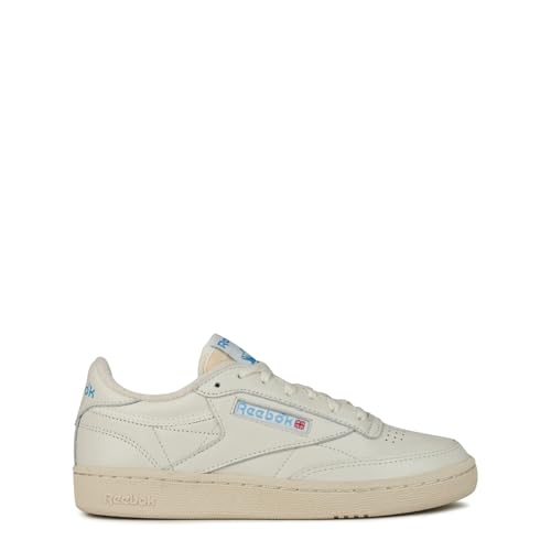 Reebok Club C 85 Vintage, Sneaker Unisex - Adulto, Chalk/ALABAS/ESSBLU, 44.5 EU