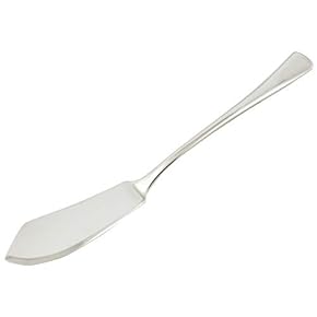 純銀 フラットハンドル バタースプレッダー 2本 純銀 フラット