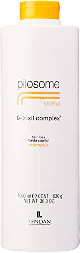 LENDAN - Champú Anticaída - Pilosome Stimul B-Trixil Complex - 1000 ml - Estimula el Crecimiento del Cabello - Aumenta la Resistencia del Pelo Fino y Debilitado - Cabello Suave y Sedoso