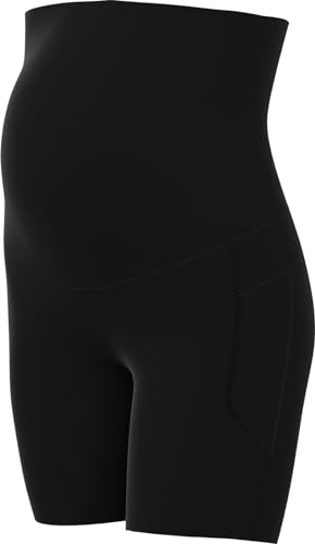 Nike (M One Dri-FIT-Bike-Shorts (ca. 20 cm) mit hohem Taillenbund und Taschen für Damen (Schwangere und Mütter), FN3247