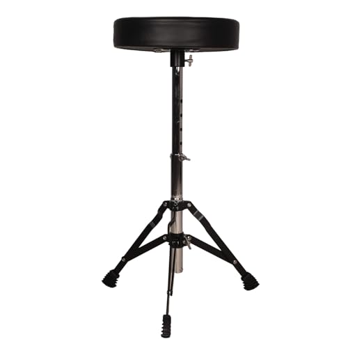 Image of ARCTIC COSMOS 5 Piece Complete Acoustic Drum Kit /Drumset with drumsticks, Cymbals and throne - With Hardware. Best Sounding shells, most durable build. (Blue)
