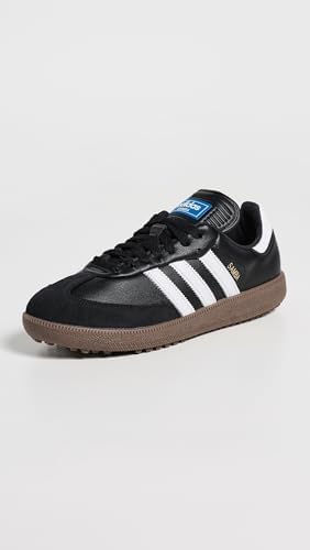 adidas Men's Samba Spikeless Golf Shoes, Core Black/Ftwr White