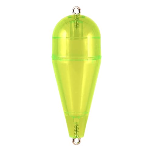 Double X Tackle TPL-5/3 Torpedo Float 3pk Trans Green 3/8oz