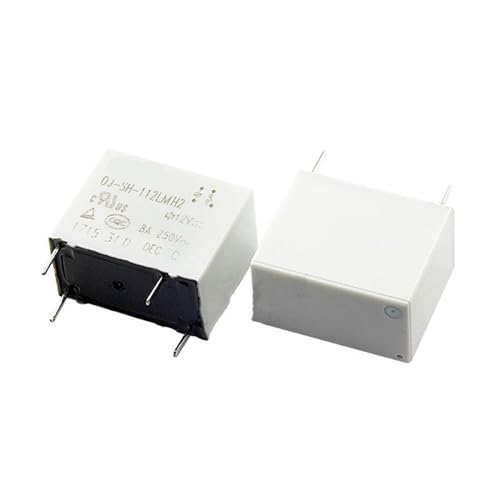 Relais OJ-SH-112LMH2 12V DC à 4 broches haute isolation pour cartes électroniques