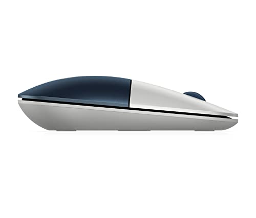 Image of HP Z3700 Wireless Mouse, Precise Sensor, Blue LED Technology, 1200 DPI, 3 Buttons, Scroll Wheel, 2.4 GHz Wireless USB Receiver Included, Practical and Comfortable Design, Aqua Green