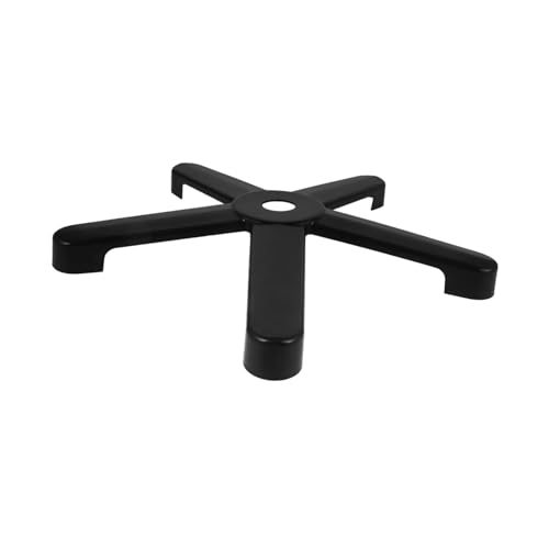 ABOOFAN Stand Base Cap Plastic Black Compatible Standard Wheels Clinic Accessory