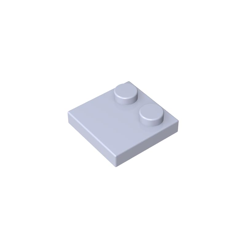 XYEIUGO 33909 Foundation Plate Special 2x2 with Only 2 Studs, 50 PCS
