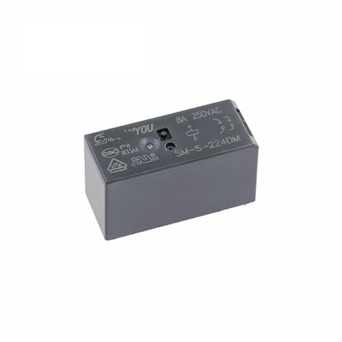 Relais 6 broches 8A SM-S-212DM commutation fiable 12V 250V
