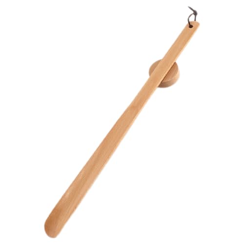 Calzador de madera ergonómico para evitar dolores de espalda y de pies