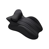 Zktfyshk Verstellbares Kühlkissen für Seitenschläfer, Nacken- und Schulterentlastung mit Eisseidenbezug zum Betrachten Ergonomisches Kissen aus Memory-Schaum für Seitenschläfer, Lesebett mit