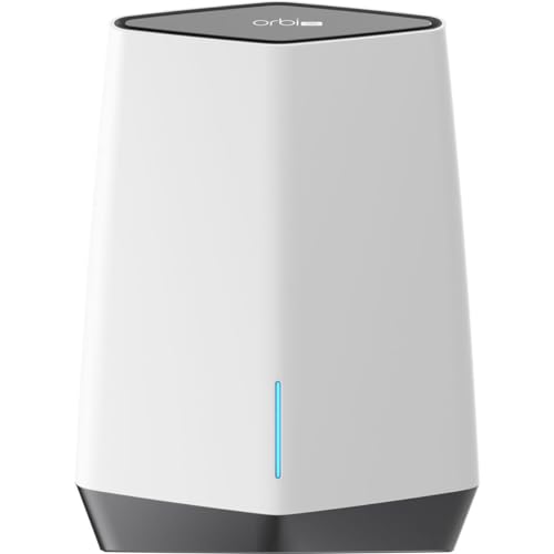 Image of NETGEAR Orbi Pro WiFi 6 Tri-band Mesh System (SXK80) | Router with 1 Satellite Extender for Business or Home | Coverage up to 6,000 sq. ft. and 60+ Devices | AX6000 802.11 AX (up to 6Gbps) (Pack of 2)