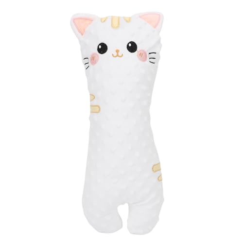 RIZGHWOY Cute Body Pillow, Kids Body Pillow Animal Plush Hug Sleep Adorable Shape with Polyester Fiber Material for Sleep Boys and Girls (Little Kitty)