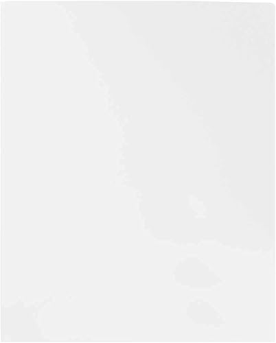 Miniatura 7 de JAM PAPER - Carpetas escolares de plástico resistente, 2 bolsillos, color blanco, paquete de 6