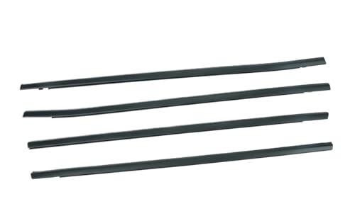 Joint d'étanchéité de bord de porte de voiture Honda Civic 2006-2011 caoutchouc noir 4x