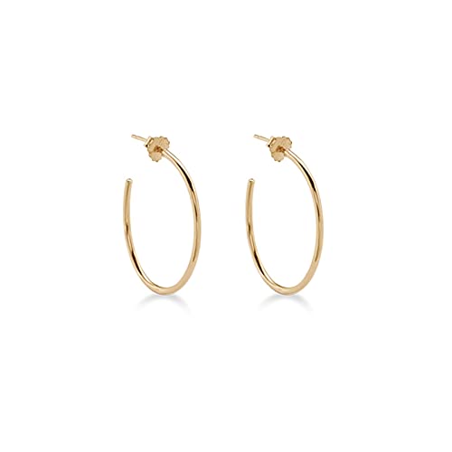 Boucles d'oreilles de cerceau légères pour sublimer le visage sans douleur