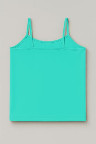 Image of Kurve Girl's Sleeveless Tank Top - Stretch Undershirts Cami Camisole, UV Protective Fabric, Rated UPF 50+ (Made in USA)