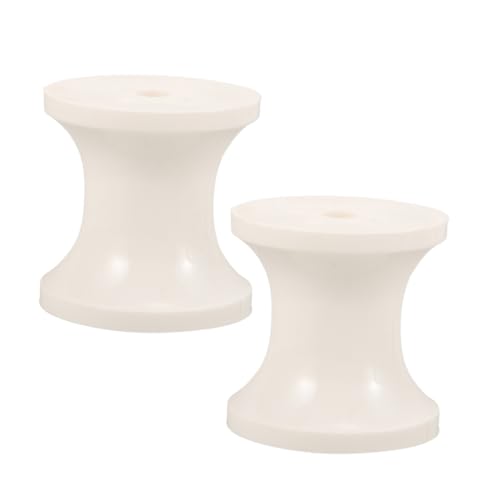 ibasenice Plastic Boat Trailer Roller 2pcs Boat Anchor Rolling Wheels Replacements