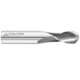 Colton Cutting Tools 61529 | Carbide End Mill 2 Flute Ball End Standard 5/16
