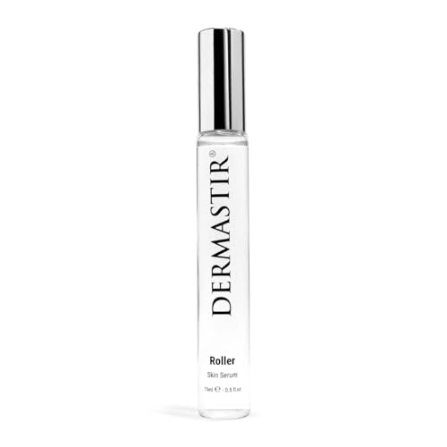 Dermastir Roller Anti-Wrinkle Face Serum with Vitamin E - 15 ml, transparent, 15 ml (Pack of 1)