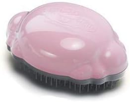 Knot GenieDetangling Hair Brush for Kids (Pink Relief) | Perfect Detangling Brush for Curly Hair, Gently Separate Tangles, Leaves Hair Smooth and Shiny | The Pain Free Knot Detangler