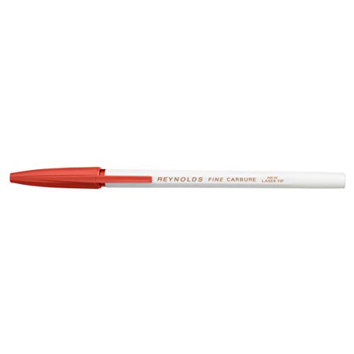 Image of Reynolds 045 0.7mm Fine Point Ball Pens - Pack of 50 (Red)