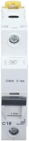Consumer Unit, Circuit Breaker Panel 2 Way Leakage Proof Circuit Breaker Universal Consumer Circuit Breaker Box Fuse Board 40A 30mA RCD 2MCB 6A+16A, IP65 Plastic Shield Garage Caravan Consumer Unit