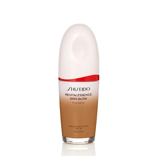 Shiseido RevitalEssence Skin Glow Foundation SPF 30, 420 Bronze -...