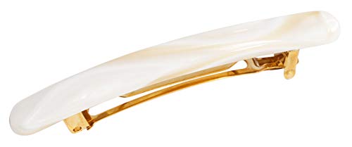Barrette France Luxe Porto Classique Alba accessoire cheveux en acétate