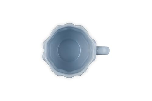 Image of Le Creuset Stoneware Petal Mug, 11 oz., Coastal Blue