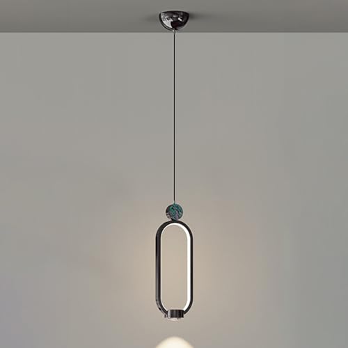 Lampe suspendue LED anneau Wisdom pour îlot de cuisine salon moderne