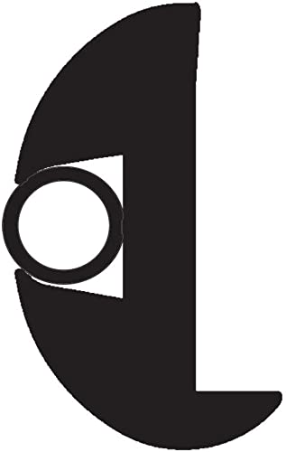 TACO Flex Vinyl Rub Rail Kit - Black w/White Insert - 50' - 1-1/1634; x 11/1634;