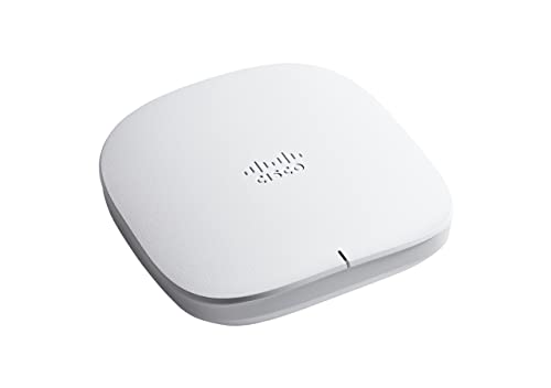 Image of Cisco Business Ethernet 150AX Wi-Fi 6 2x2 Access Point 1 GbE Port dual band- Ceiling Mount, PoE Injector Included, 3-Year Hardware Protection (CBW150AX-B-NA)