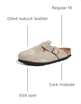Image of Birkenstock Unisex Boston Soft Footbed Clogs