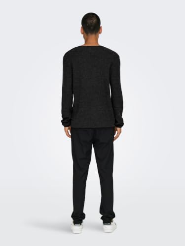 Only & Sons Onseric Reg 12 Struc Crew Knit Noos – Ansicht 2