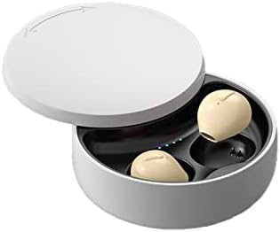 SZHTFX invisible mini Bluetooth Earbud, True Wireless Earbud Headphones Bluetooth5.1 Wireless Earbud Bluetooth Earpiece Car Headset with 350mAh Charging Box Enhanced Comfort Fit Design.