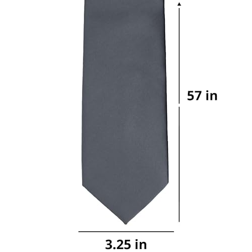Image of tiemart Premium Solid Color Necktie