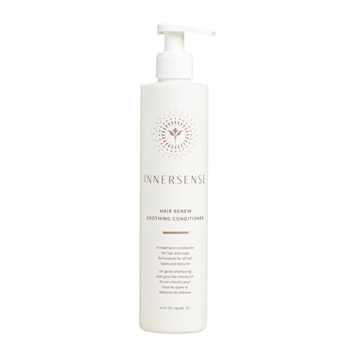 Image of INNERSENSE Organic Beauty - Hair Renew Scalp Balance Duo | Hairbath (10 fl oz) + Conditioner (10 fl oz) | Non-Toxic, Cruelty-Free, Clean Haircare (Packaging May Vary)