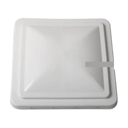 Fan de tejado de RV blanco y tapa de ventilación de repuesto de 14 pulgadas R6FB para caravanas