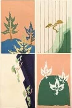 Amazon.co.jp: 明治38年 1905年 古谷紅麟 松づくし 芸艸堂 彩色