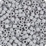 Miyuki Delica 11/0 - Grey Ghost Opaque DB1139 - 250gms Bag of Japanese Glass Beads Bulk Bag of Japanese Glass Beads