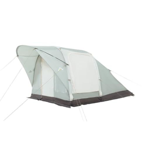 Carpa de camping portátil inflable 2 habitaciones y sala miniatura 1
